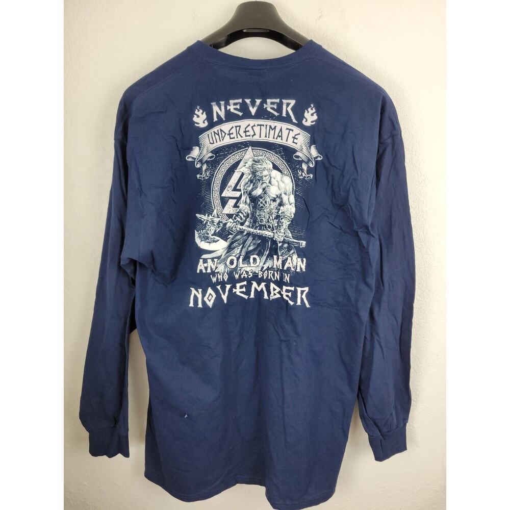 Men Born In November Men's Shirt Size 2XL